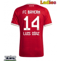 Bayern Munich Luis Diaz #14 Replica Home Shirt Ladies 2026-27 Short Sleeve